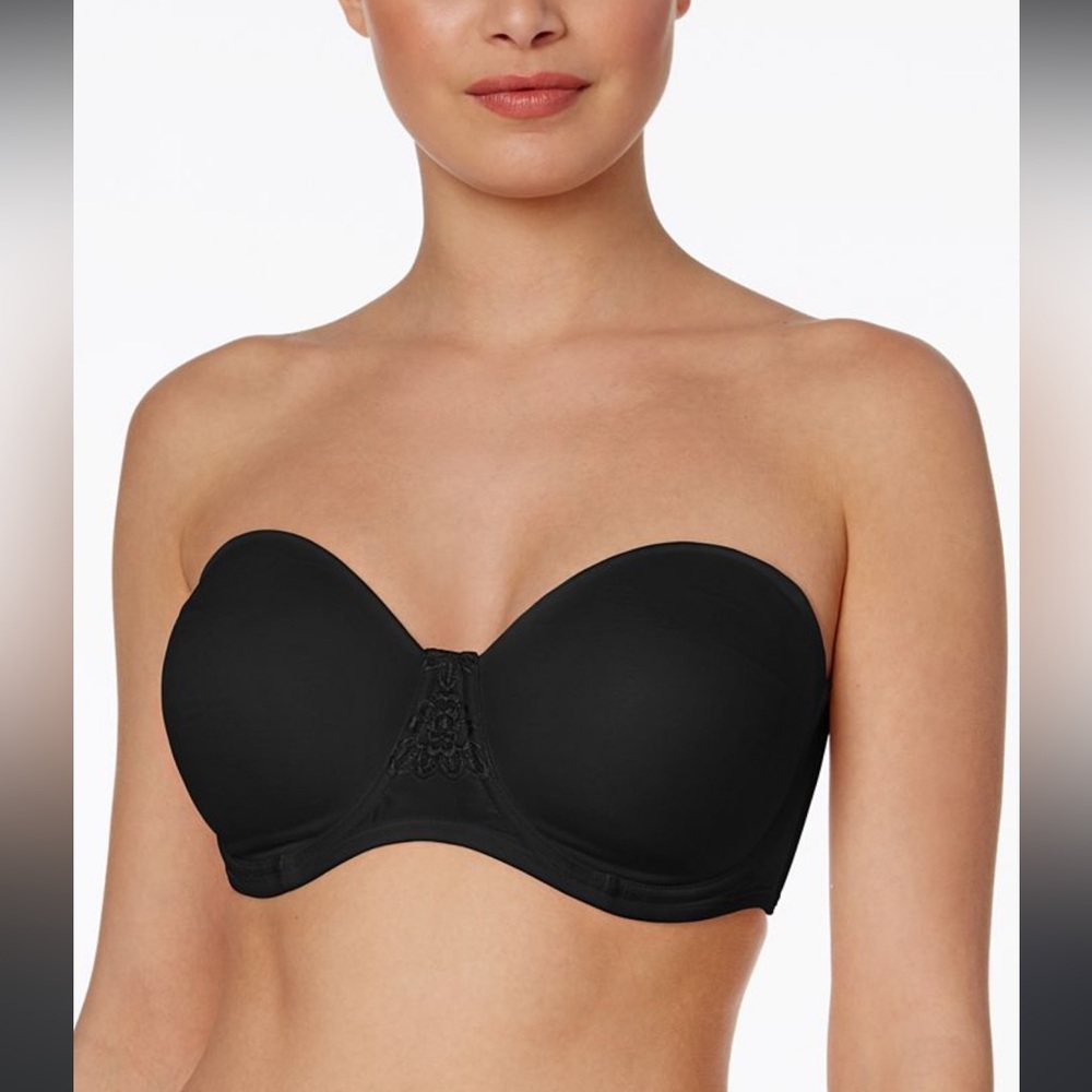 VANITY FAIR Black Beauty Back® Full Figure Strapless Underwire Bra 74380 42D